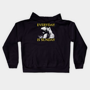 everyday is sunday Kids Hoodie